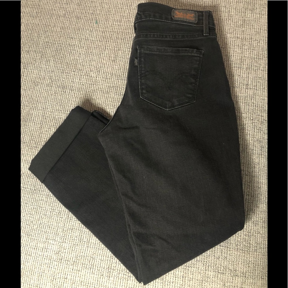 Levi’s 505 straight leg cuffed